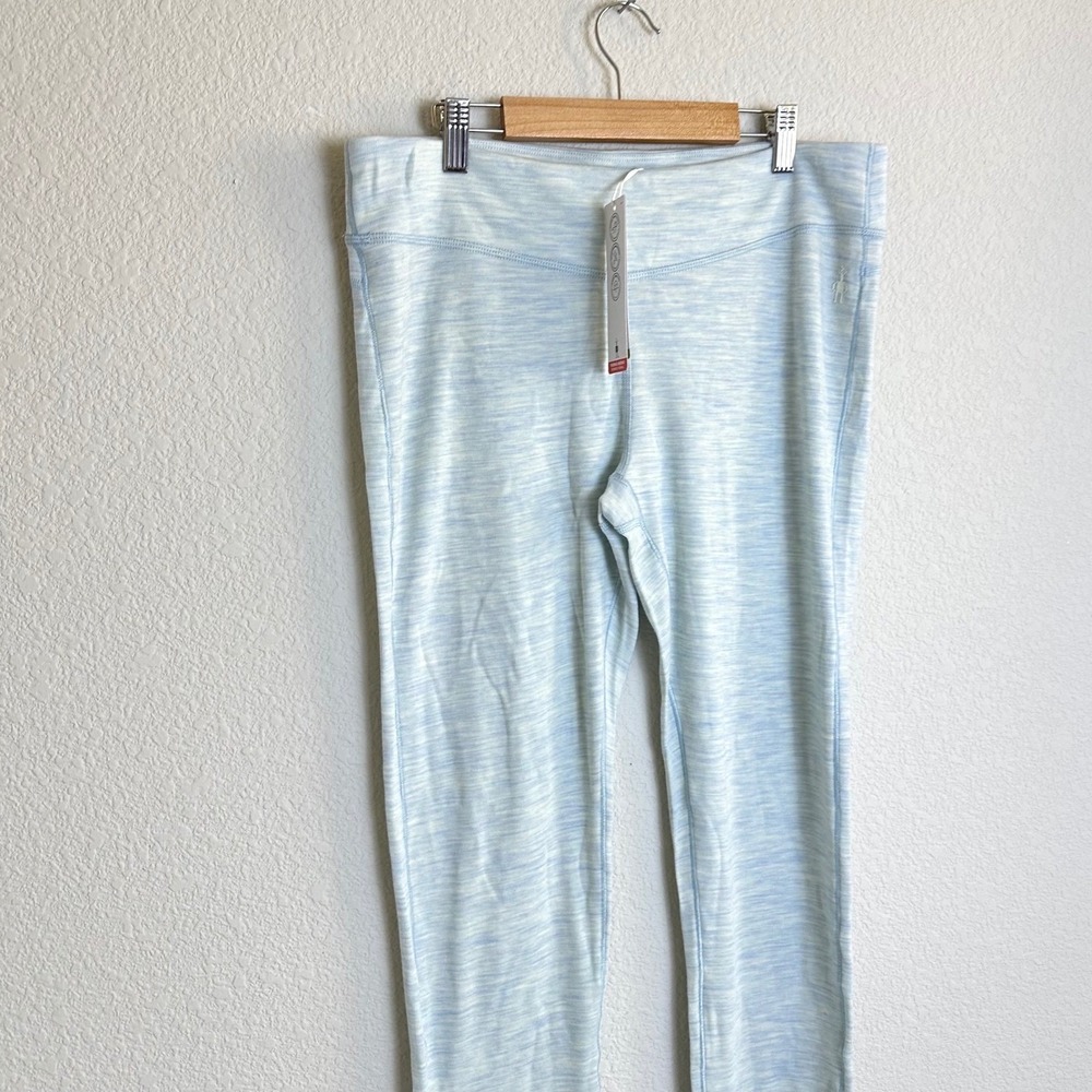 Smartwool Classic Thermal Merino Base Layer Bottom Winter Sky Heather L SW019242 - Picture 4 of 10